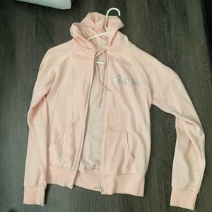 Light pink zip-up